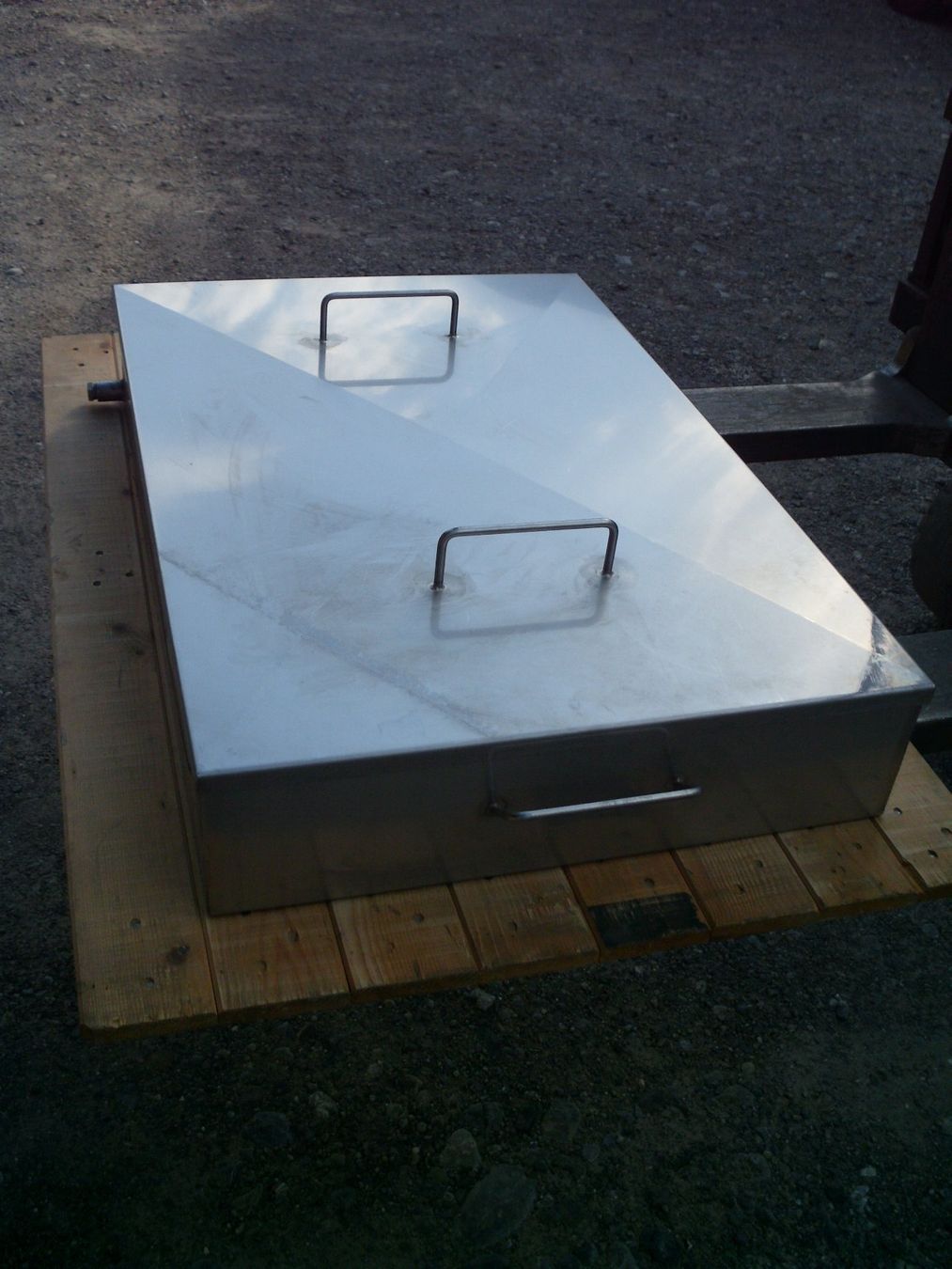Elettrodomestici da cucina: Chromstahlwanne mit Deckel, ev. Bain-Marie – Usato da wilen-gottshaus venduto da Stawigo25 1
