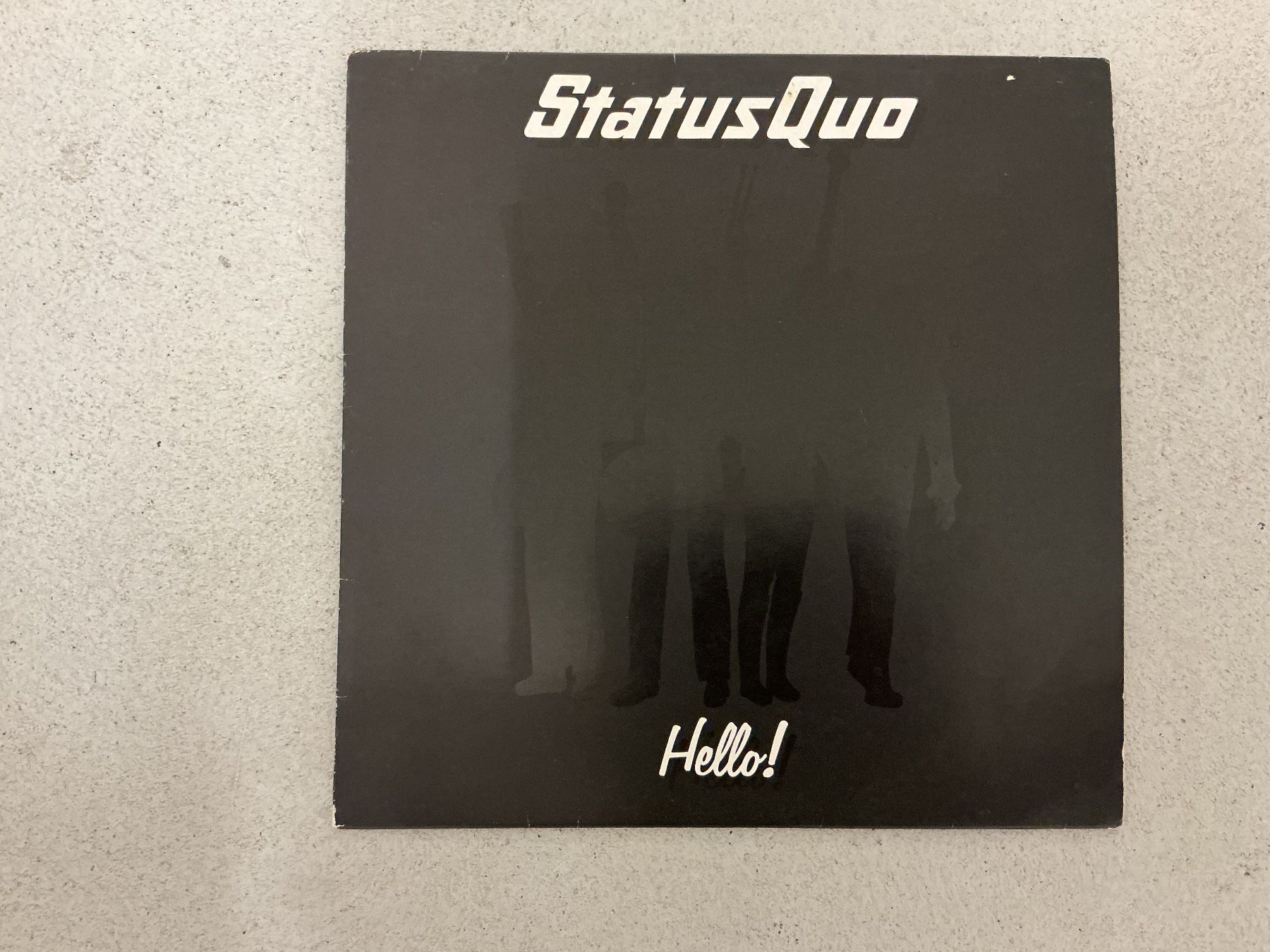 Dischi in vinile: Status Quo LP - Hello (UK Pressung) – Usato da Winterthur venduto da Tumko_7_Vinyl
