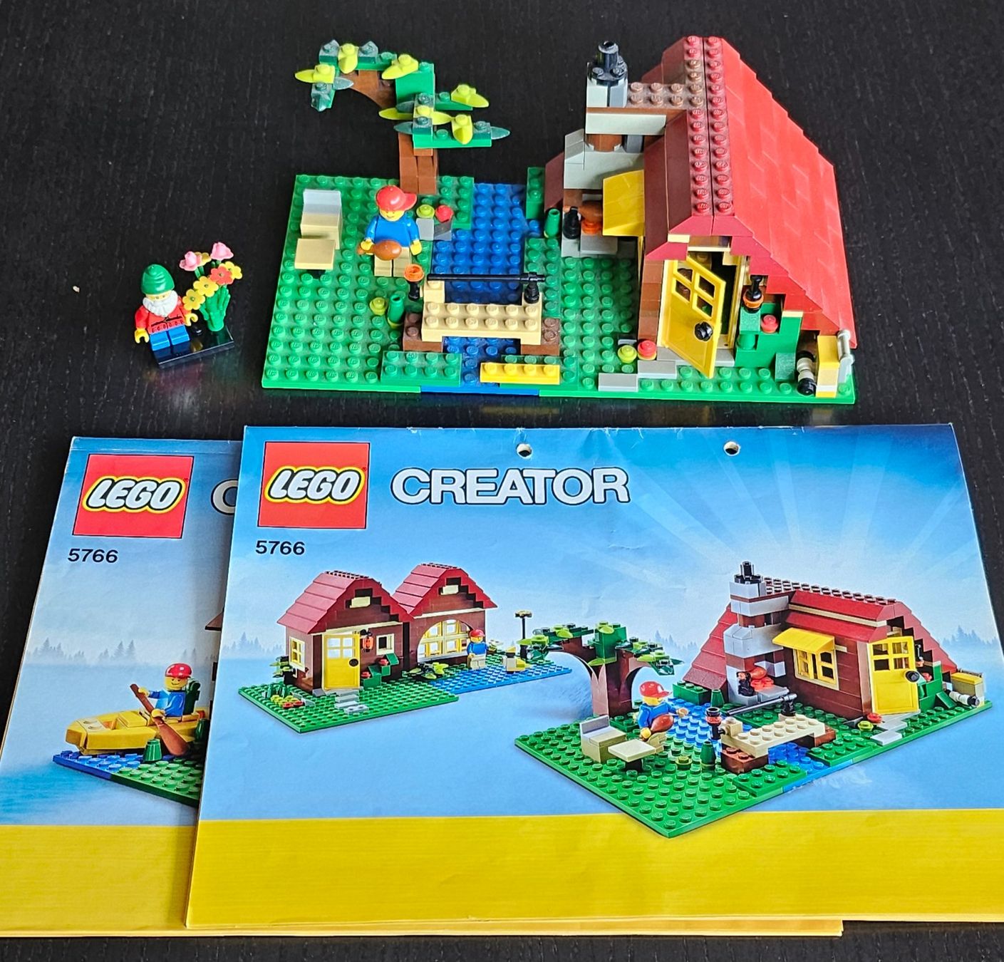 Lego Creator 5766 - Blockhaus 3 in 1, +Minifigur Gartenzwerg (D 