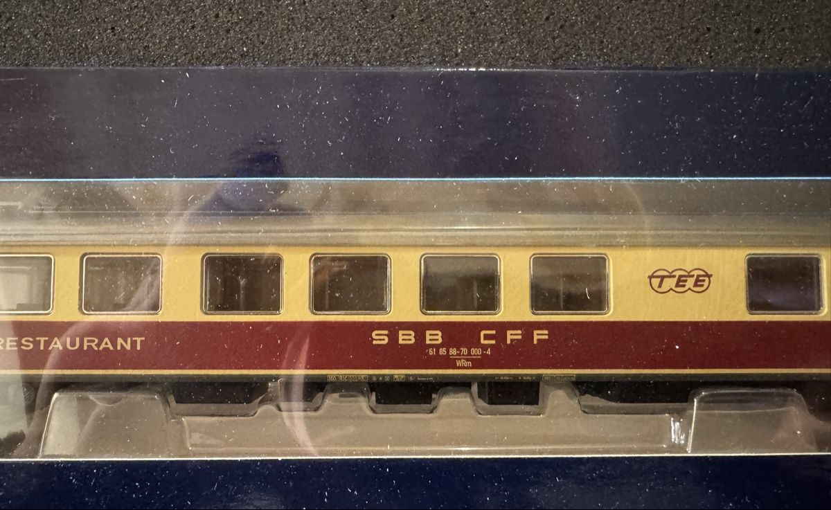 Liliput Modellini di ferrovie: SBB Speisewagen TEE – Usato da Esslingen venduto da Ursr1 1