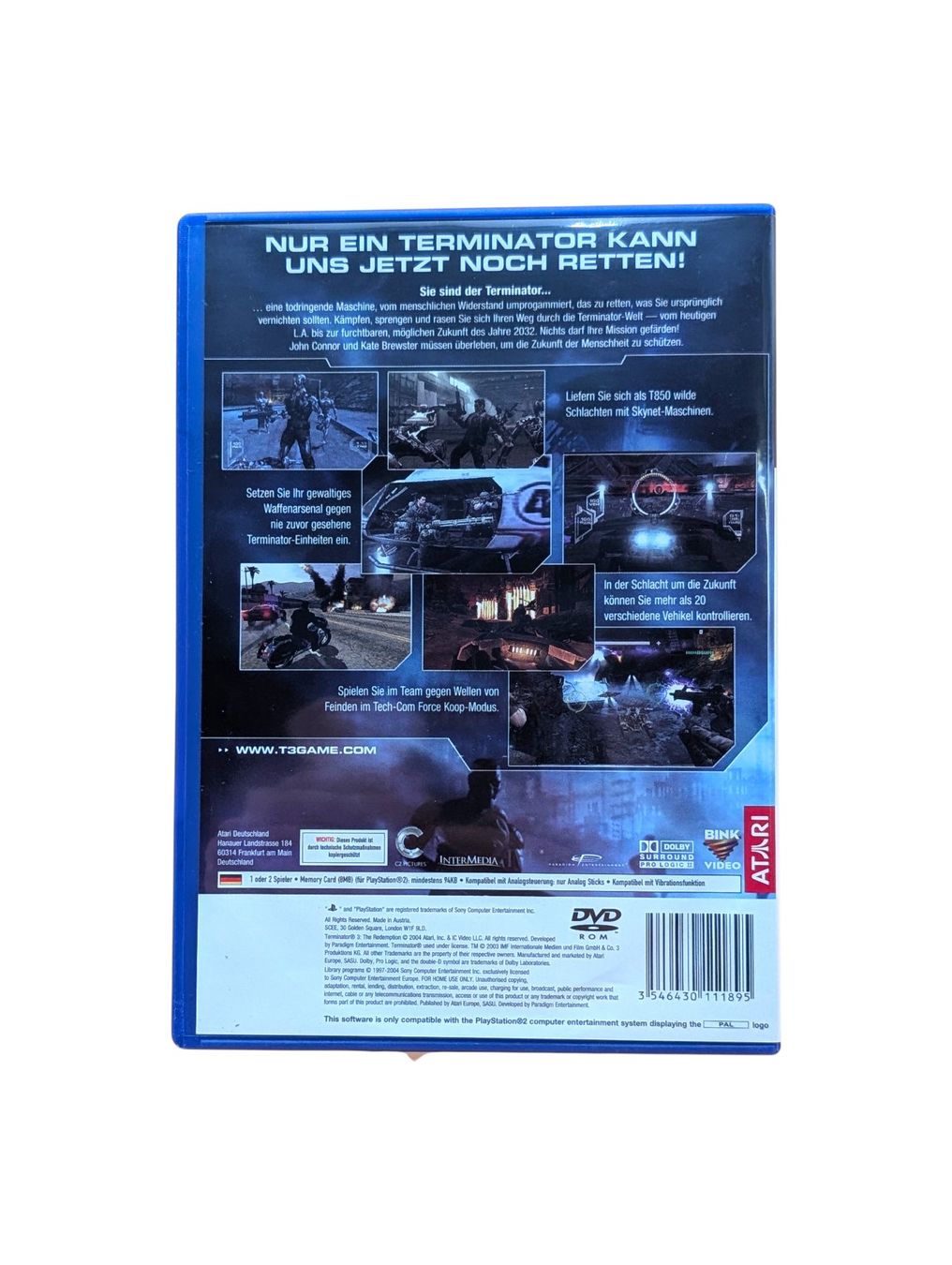 Sony Giochi: Terminator 3: The Redemption PlayStation 2 (PS2) – Usato da Domat/Ems venduto da IsseldorsShop 1