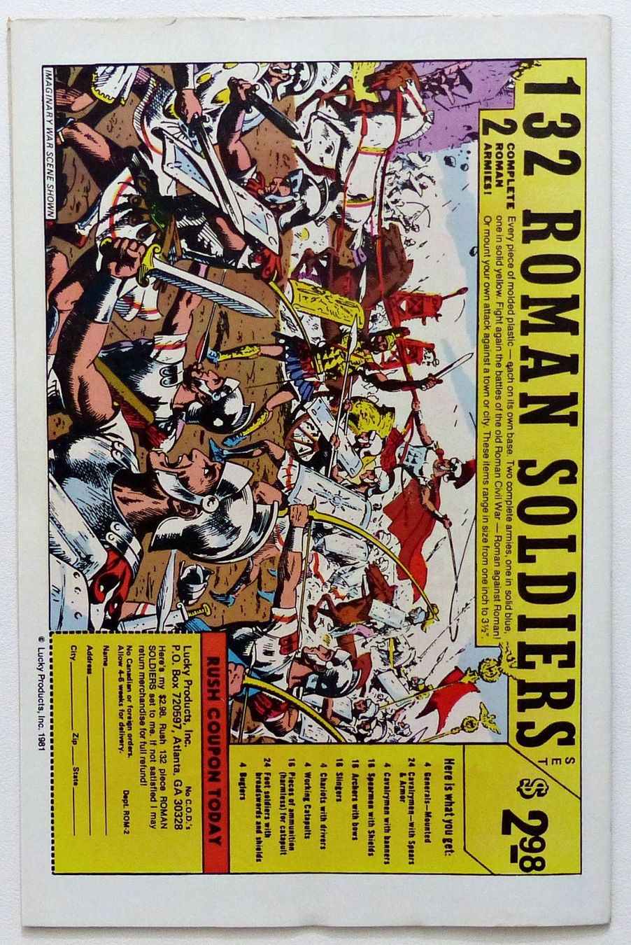 Fumetti: STAR WARS #45 PROTOTYPE NEW PROBE DEADLY DROID MARVEL 1981 – Usato da Lugano venduto da YouWantUS 3