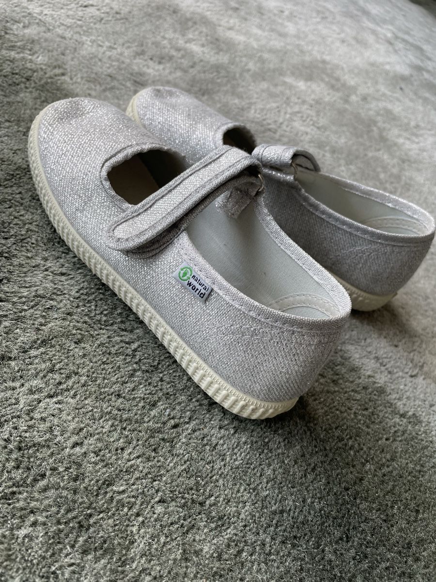 Scarpe per ragazze: Silberballerinas Gr. 33 – Usato da Ipsach venduto da Rena-b 1