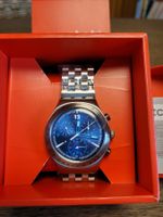 Swatch Irony Chrono „Rhythmic Blue“ - Full Set mit Box