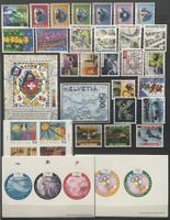 Schweizer Briefmarken: Frankaturware der Jahre 2000 und 2002