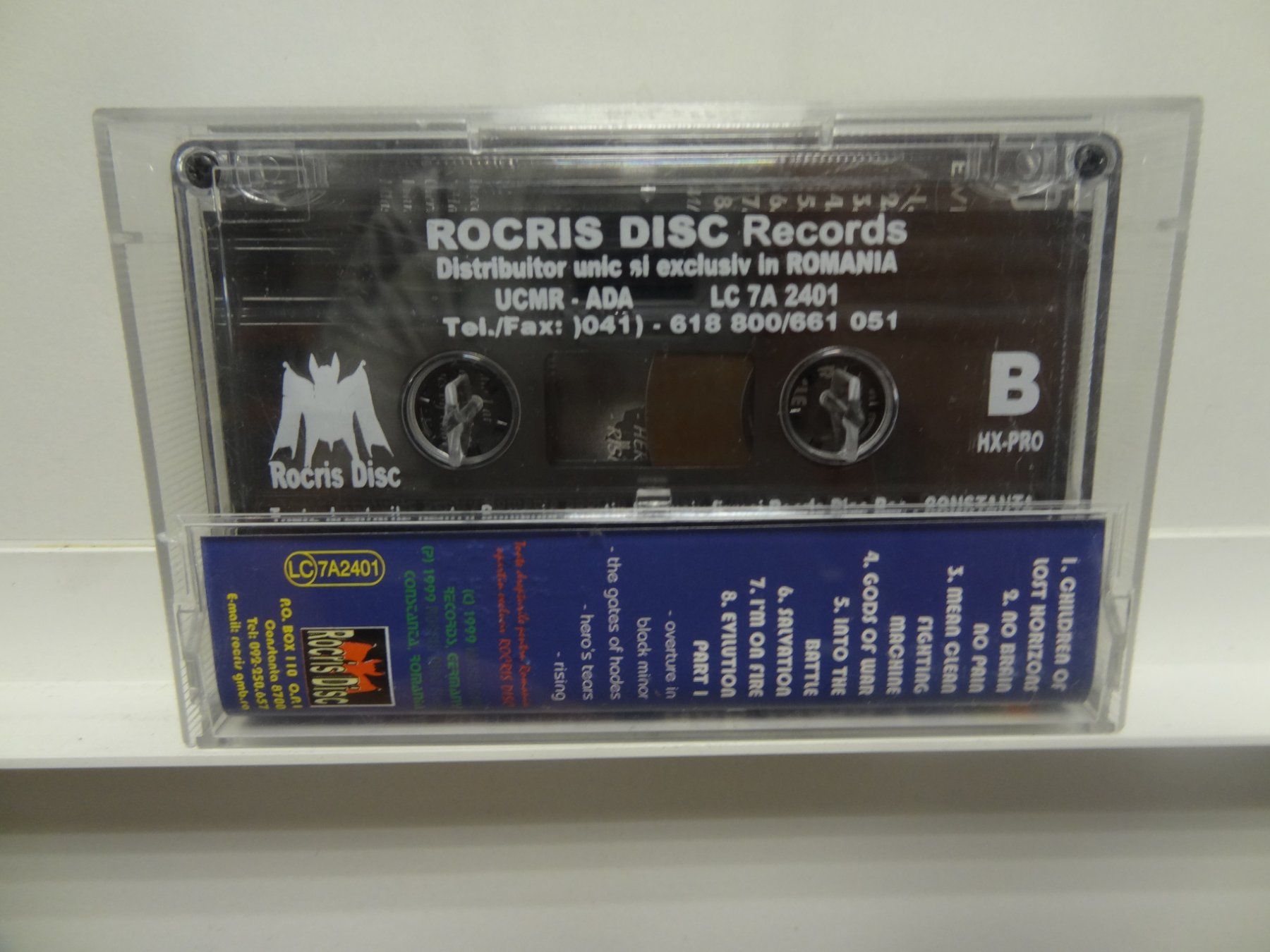 Kompaktkassetten: Powersgod Evilution Part 1 Cassette Tape 1992 HCX-PRO – Gebraucht aus luzern von musicandart 1