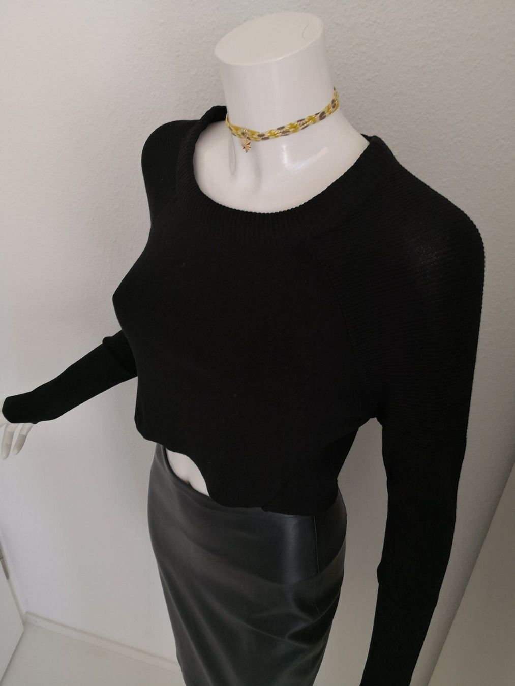 Mango Pullover & Sweatshirts: 🤩MANGO STRICK PULLOVER SCHWARZ & BAUCHFREI NEU & GUCCI P. – Neu (gemäss Beschreibung) aus Olten von Naja-Twins-Twins 7
