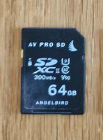 64GB Angelbird AV PRO SDXC II V90 300MB/s Speicherkarte