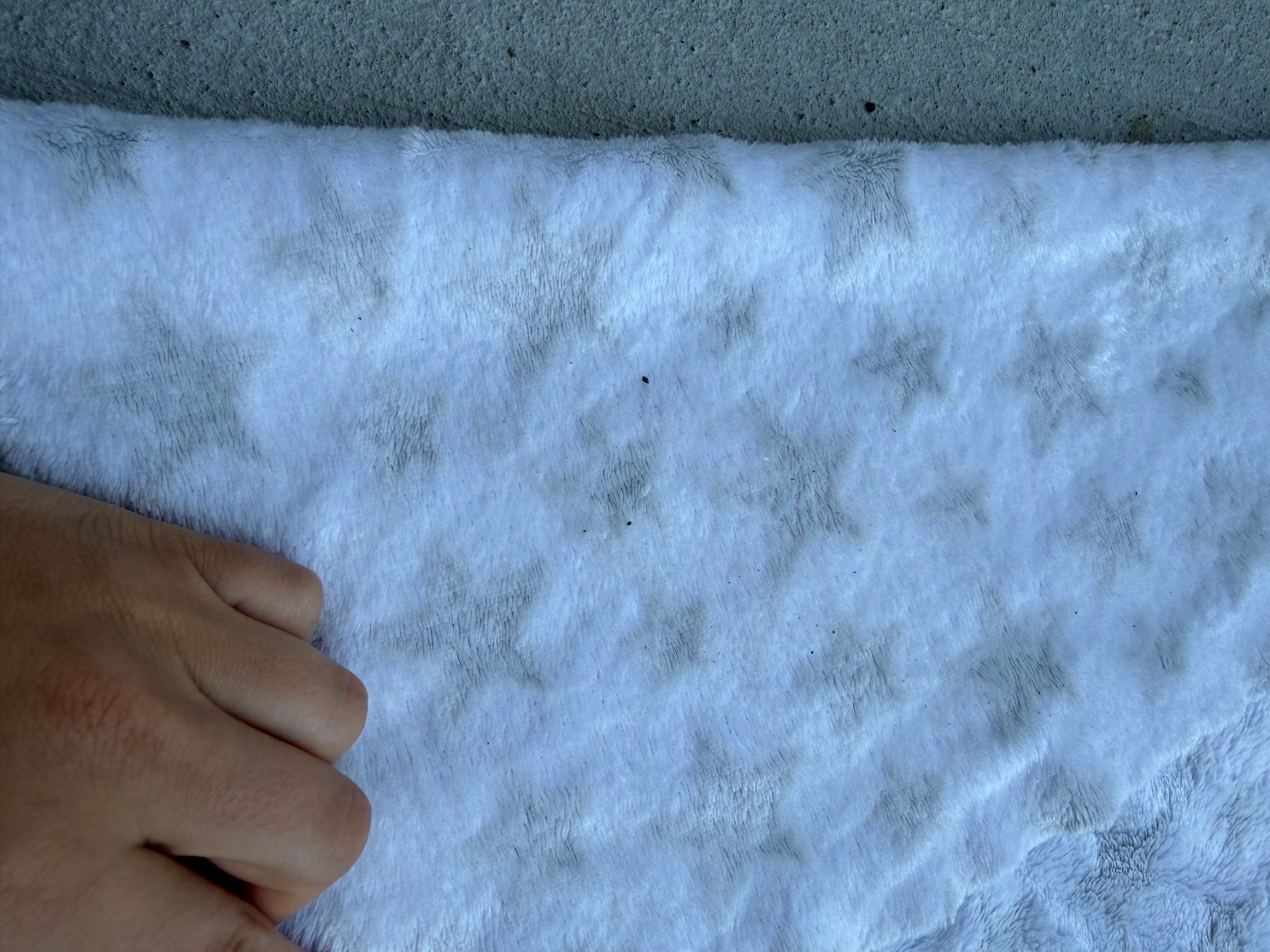 Coperte: Baby Decke Sterne Weiss – Usato da Riehen venduto da ann_76jw 3