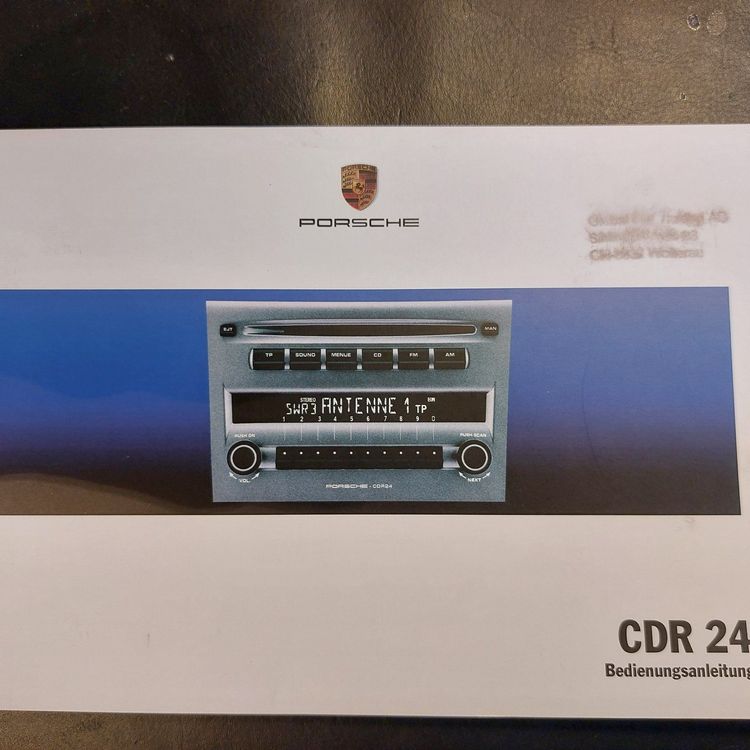 Porsche Radio CDR 24 (Gebraucht) in Muri AG für CHF 1 – mit Lieferung ...