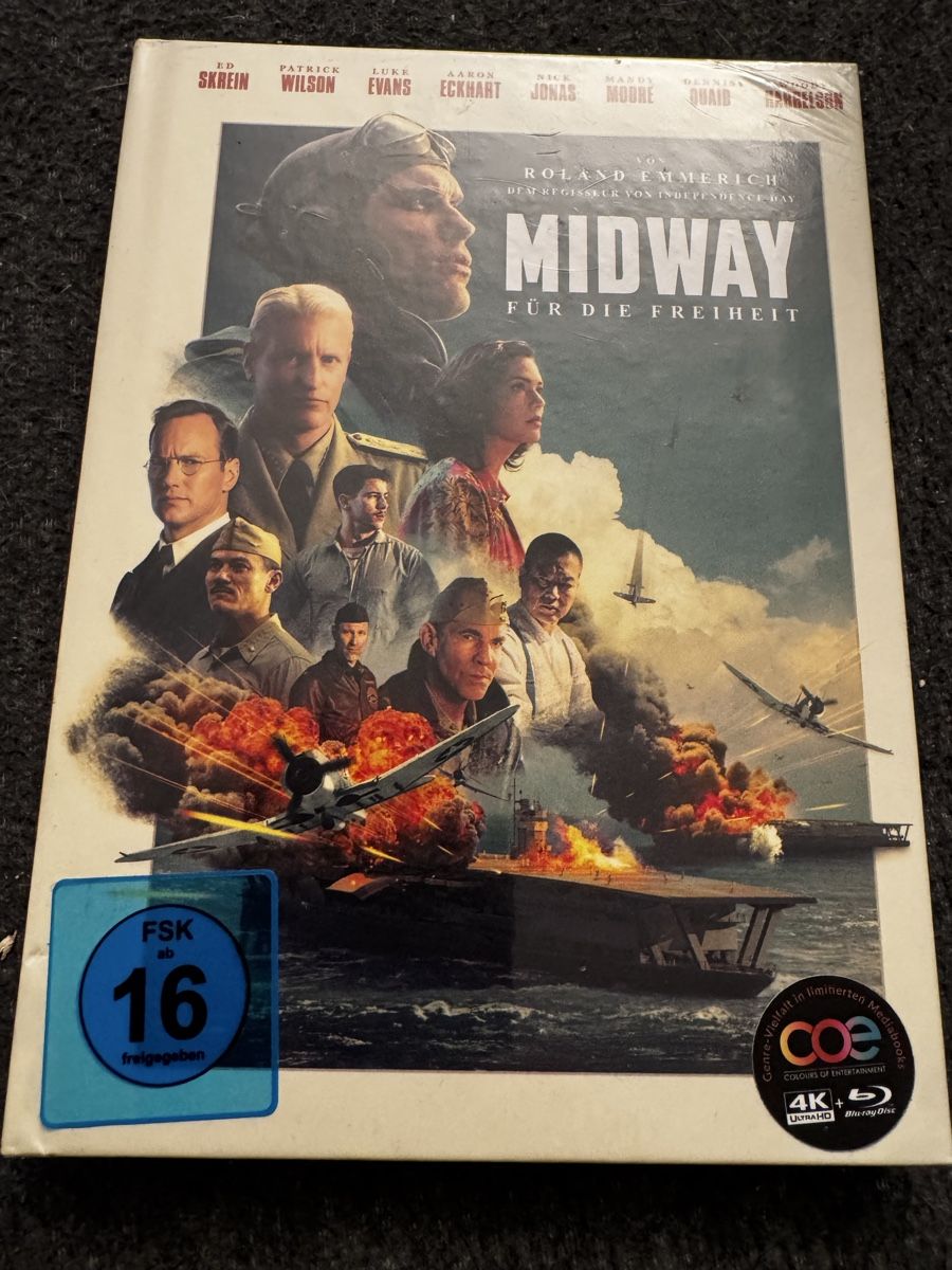 Alle DVDs: 4K Blu-Ray Film Midway – Neu und originalverpackt aus Birsfelden von Samichlaus74