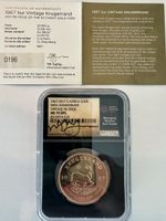 Limitierte Jubiläumsausgabe Krügerrand 1967 zertifiziert