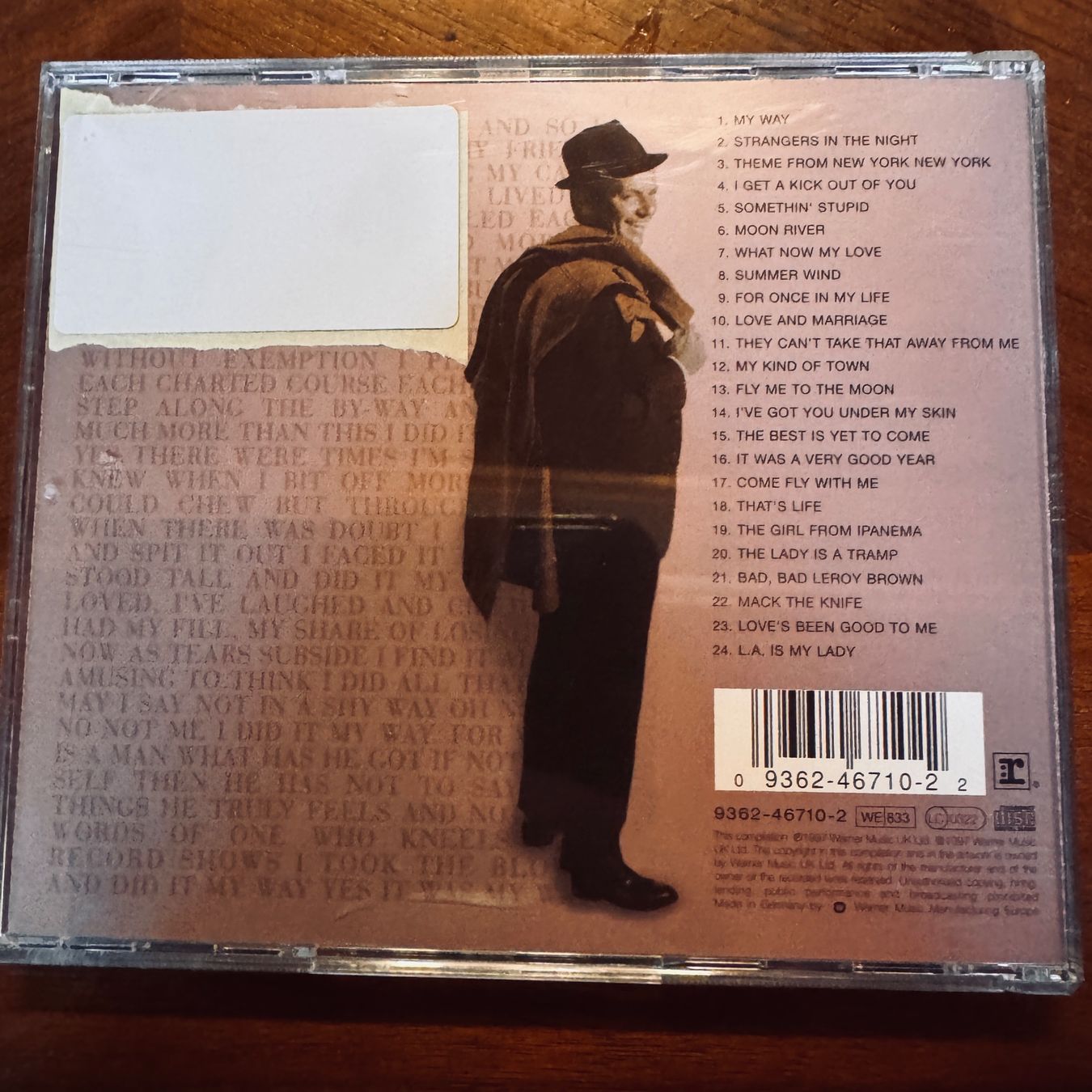 CD: Frank Sinatra CD "My Way" - Top Zustand – Usato da Merligen venduto da barratt 1
