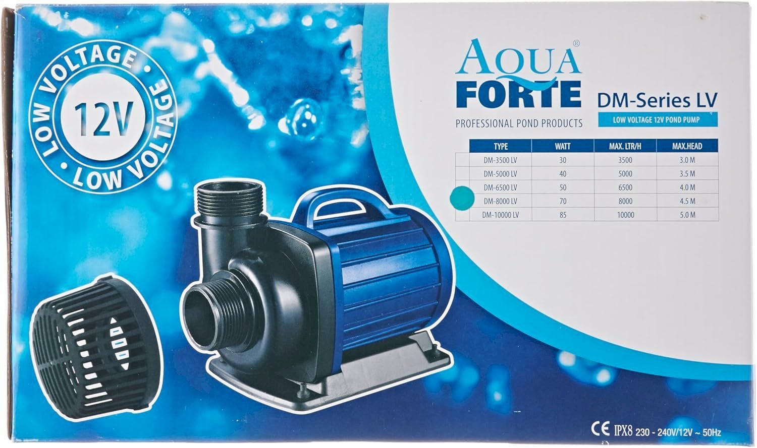 Teiche & Zierbrunnen: AquaForte Teichpumpe DM 8000 LV – Neu und originalverpackt aus Bottighofen von zaap 5