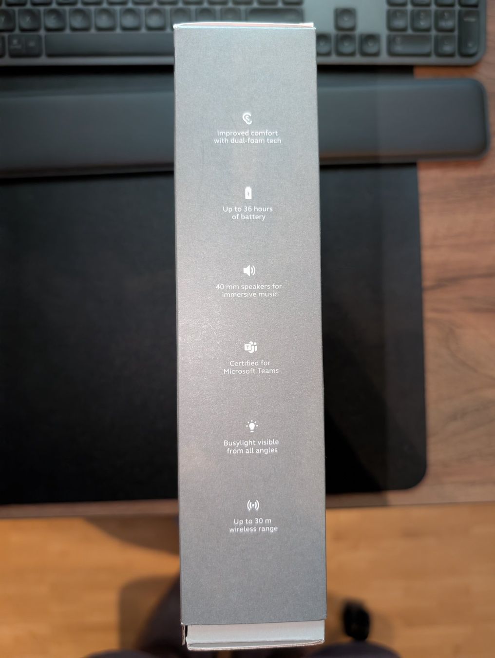Jabra Cuffie: Jabra Evolve2 75 Active Noise Cancelling Kopfhörer mit USB-A – Usato da Winterthur venduto da platten-laden 5