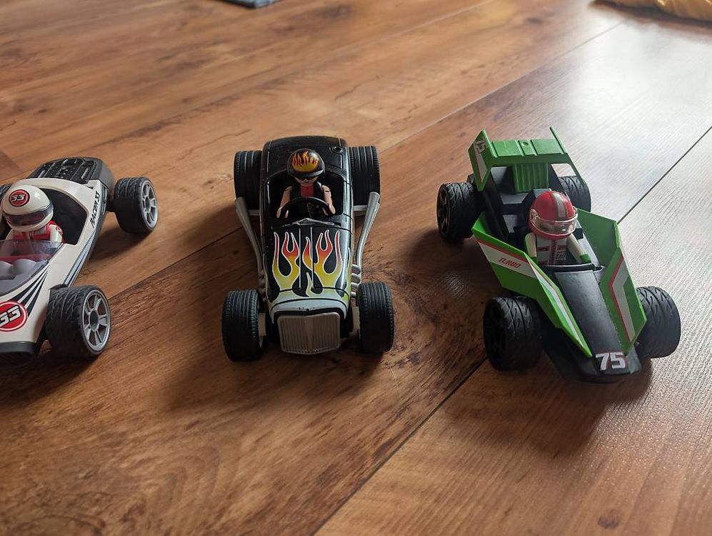 PLAYMOBIL COLOR - VOITURE DE COURSE HOT ROD #71376 - PLAYMOBIL / Color