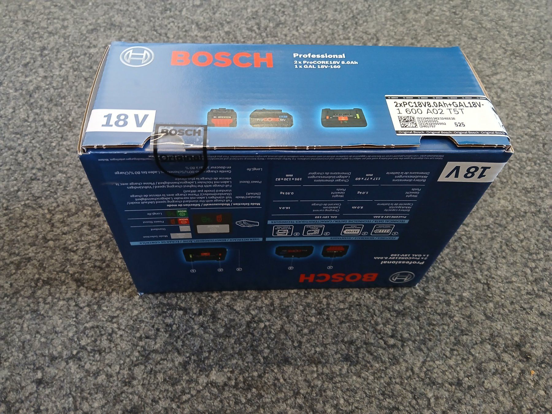 Bosch Caricatori & Batterie: Bosch Akku ProCore 18V 8.0 Ah Basisset Nr.01 – Nuovo e nell'imballaggio originale da Reiden venduto da mja_2bsk 2