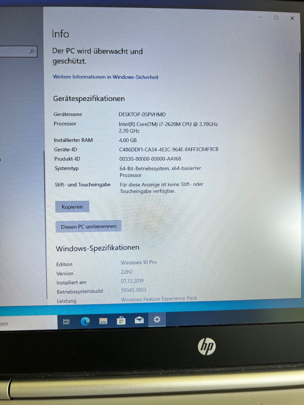 Portables: PC Portable HP EliteBook 8460p – D'occasion à Basel par La.Bonne.affaire 2