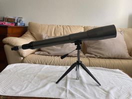 Longue-vue 30–120x80 Mega Sport (Gern Optic) avec trépied