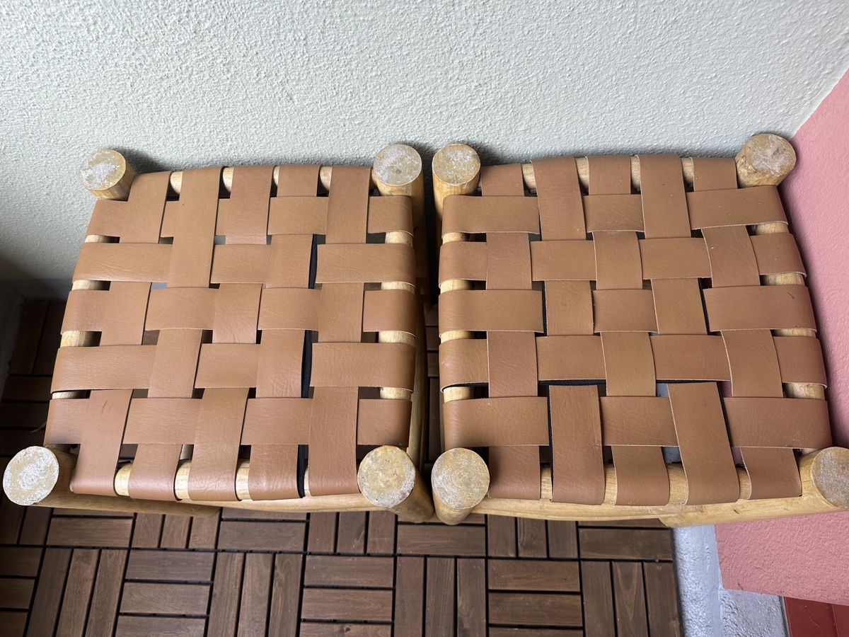 Sgabelli: Hocker boho geflochten  – Usato da Zürich venduto da aquaya01 1