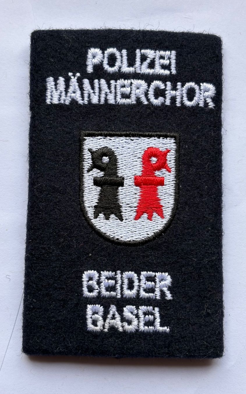 Uniformi: Achselpatten zu Uniform von  Polizeichor beider Basel – Usato da Basel venduto da mogi01