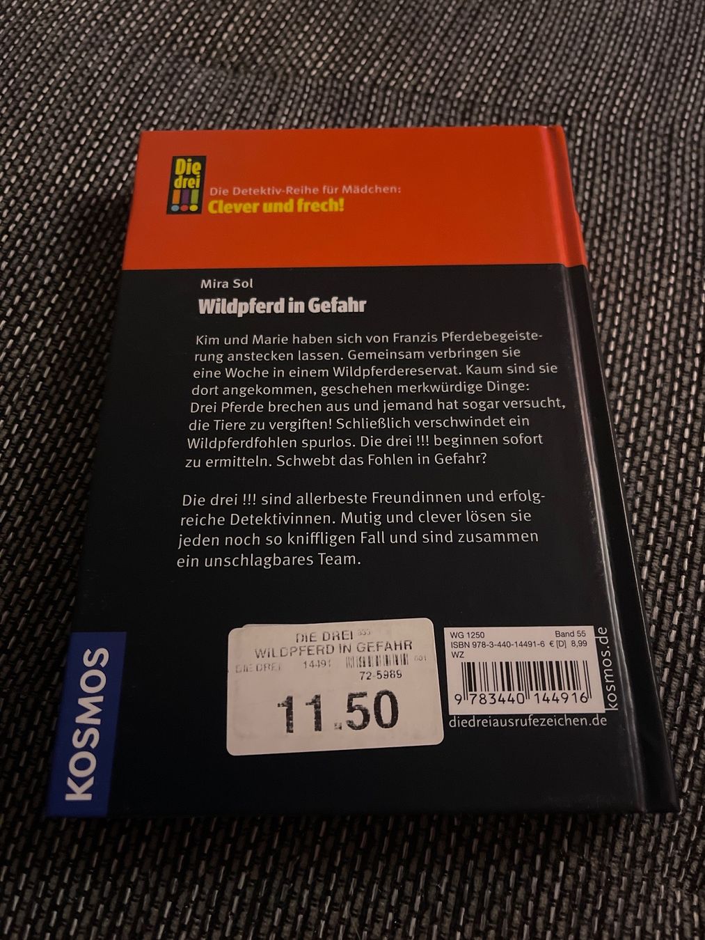 Libri: Die 3!!! Wildpferde in Gefahr – Usato da Samstagern venduto da Katinka8 1