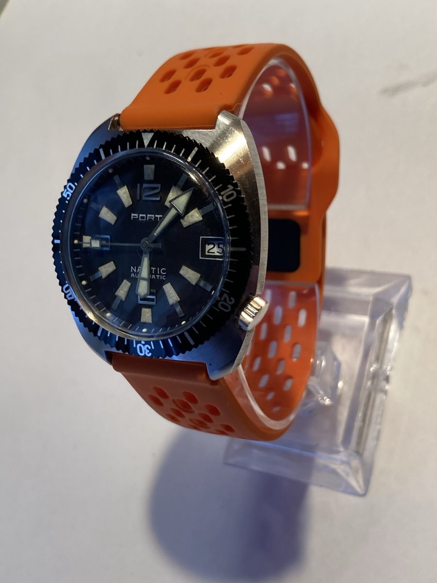 Orologi: Porta Diver Vintage Uhr Automatic 38 mm – Usato da Glattbrugg venduto da vintagemania 6