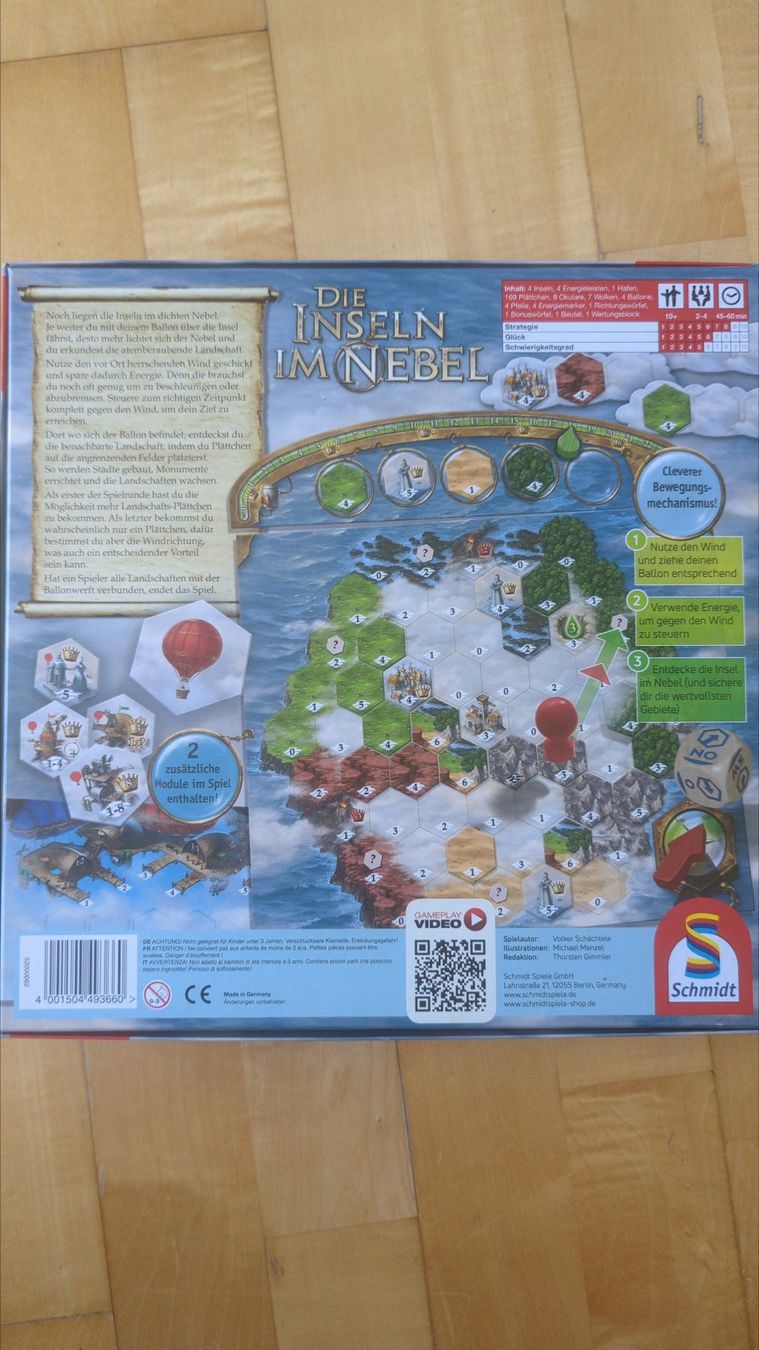 Giochi: Die Inseln im Nebel Schmidt Spiele – Usato da Binningen venduto da fam_9xvh 1