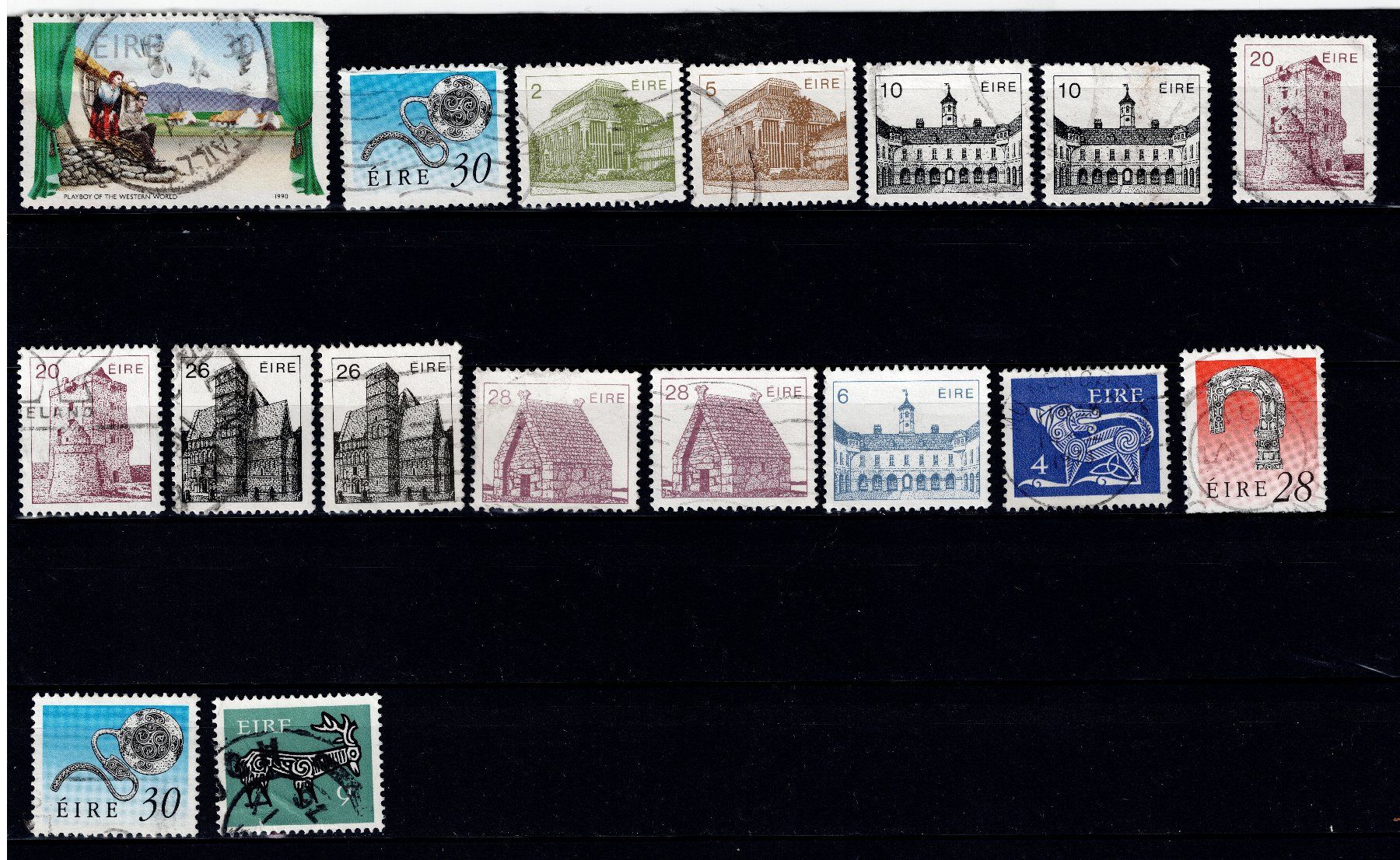 Tutti i francobolli: Briefmarken 17x Irland – Usato da Tenniken venduto da mik_6mxg 6