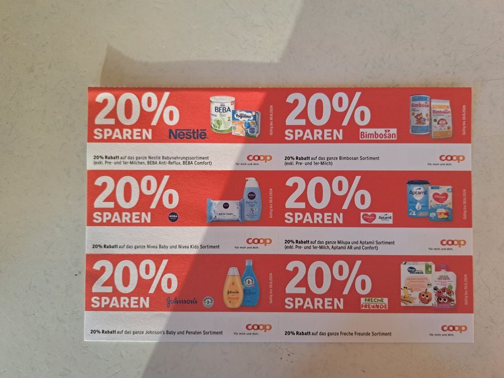Coop Bon Gültig bis 30.6.2024 (Neu und originalverpackt) in Alberswil ...