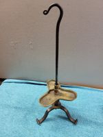 Antike Alpenländische Talg Lampe