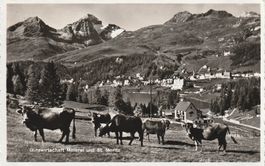 AK - St. Moritz - gel. 18.7.1943