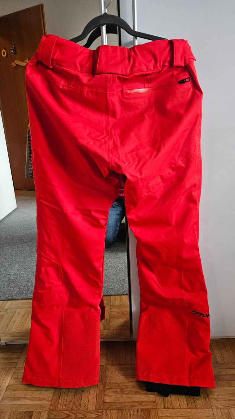 Spyder Hosen: SPYDER Skihose Gr. M Rot – Gebraucht aus Bichwil von A17 1