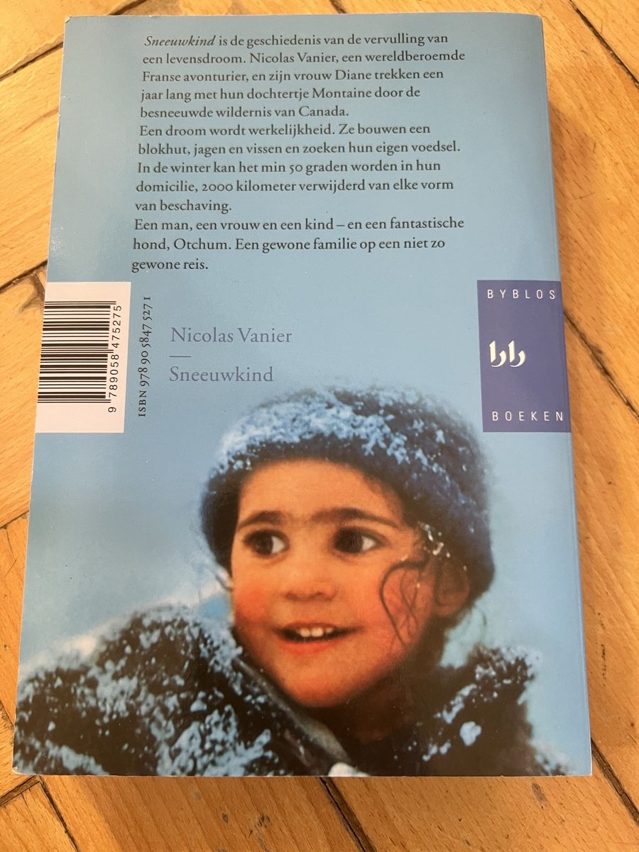 Libri: Nicolas Vanier - Sneeuwkind – Usato da Zürich venduto da jeroendy 1