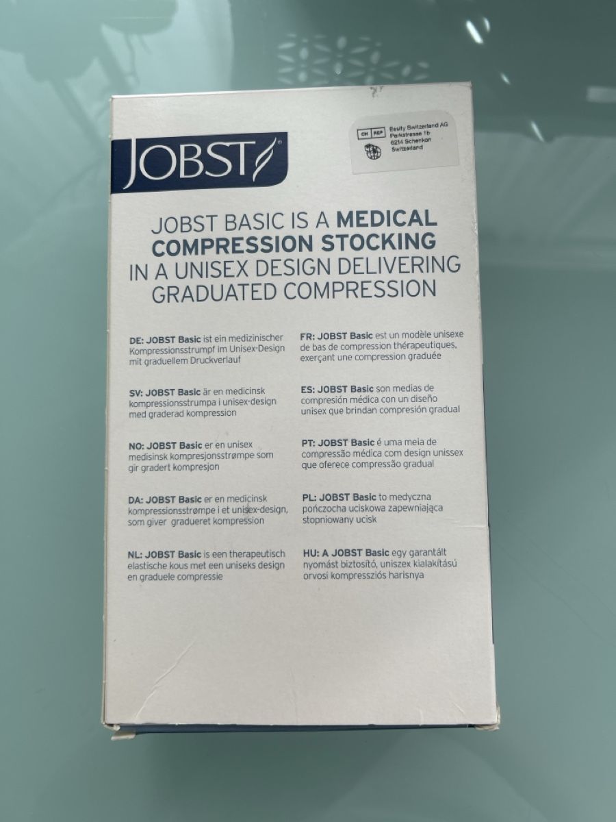 Jobst Chaussettes: Jobst Basic Kompressionsstrumpf schwarz Grösse III neu – Neuf avec emballage d'origine à St.Gallen par lala19 3