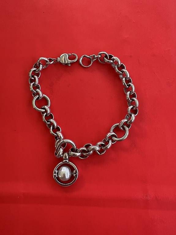 Armbänder & -reifen: Bracciale con perla pendente – Neu und originalverpackt aus Losone von gio_qy8z