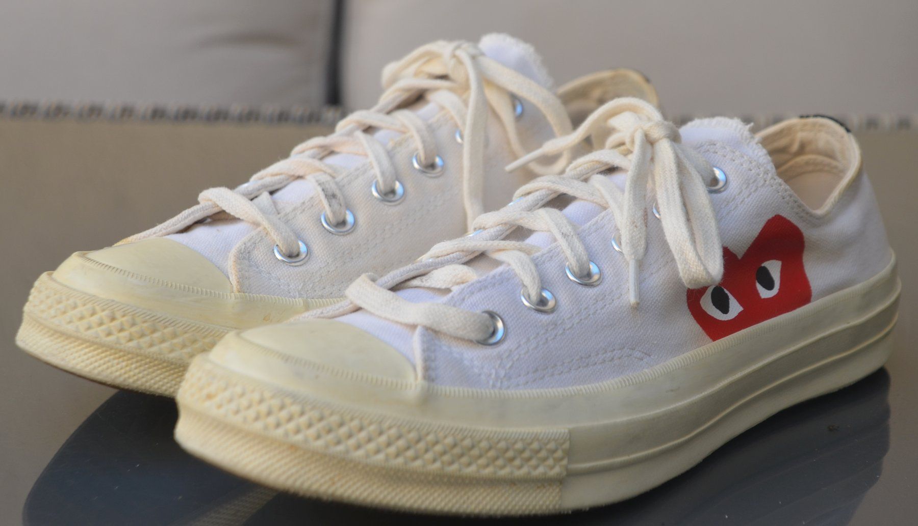 Converse Scarpe da uomo: Sneakers Converse x Comme des Garçons PLAY  40 – Usato da Collonges venduto da Auganien 3