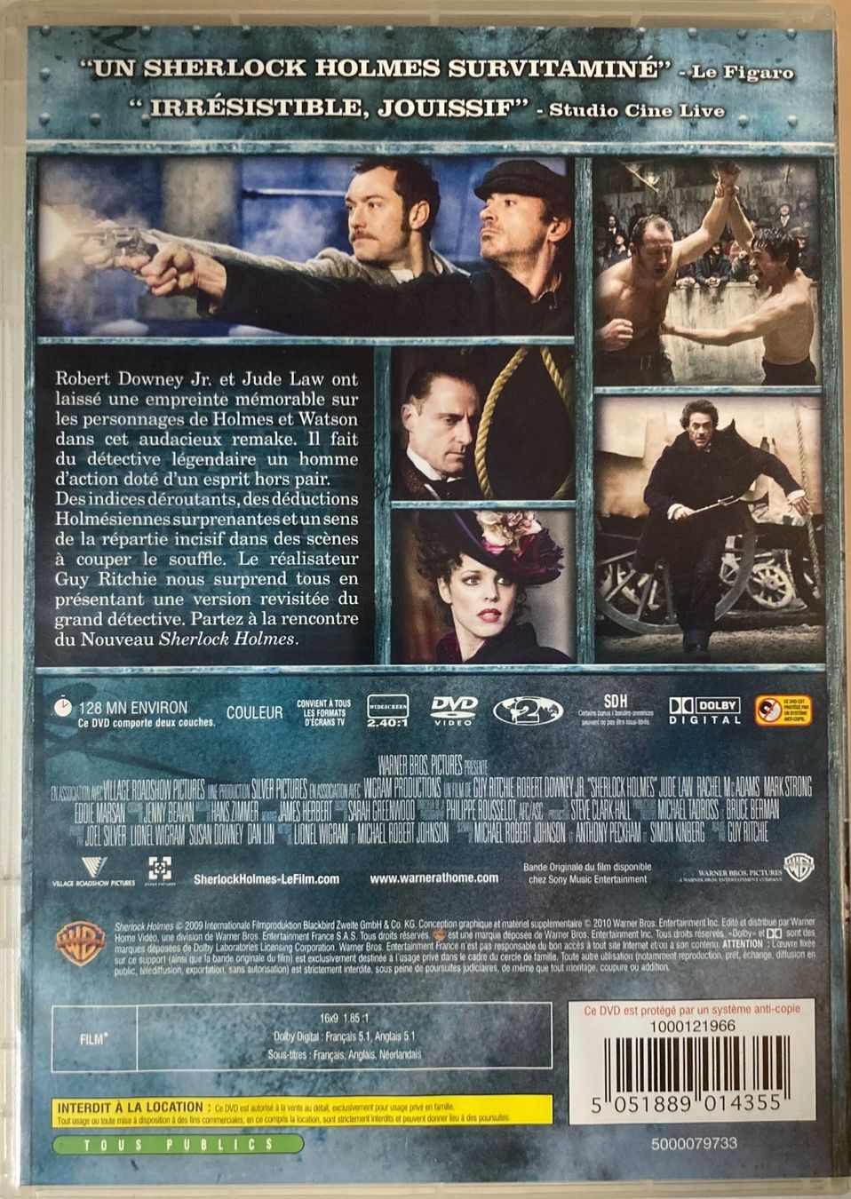 Tous les DVDs: SHERLOCK HOLMES – D'occasion à Poliez-Pittet par Newtown-Records 1
