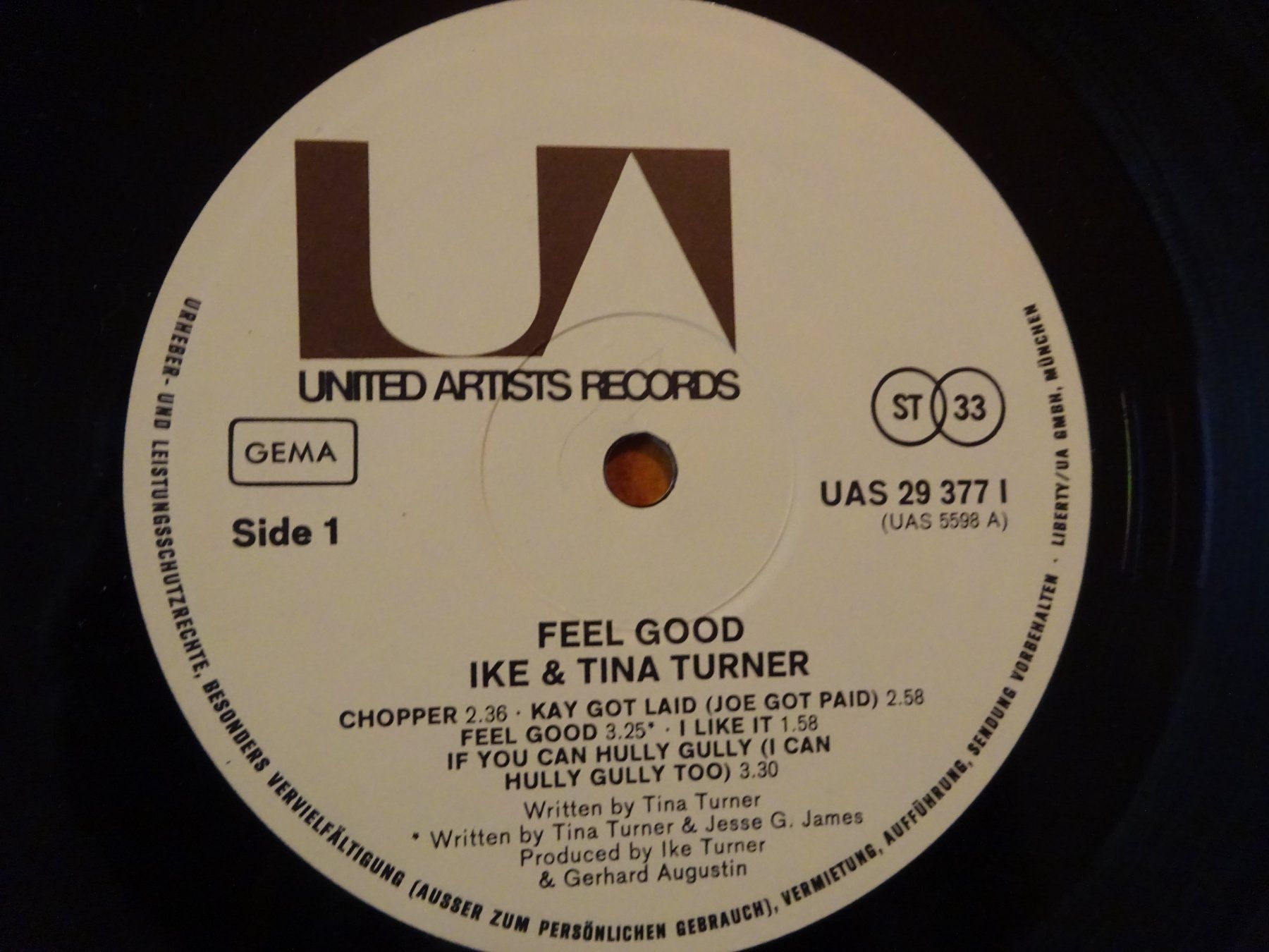 Schallplatten: TINA TURNER + IKE ** FEEL GOOD ** EXCELLENT – Gebraucht aus Luzern von xrayspex99 4