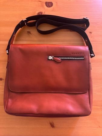 Bugatti Domus Messenger Bag Cognac