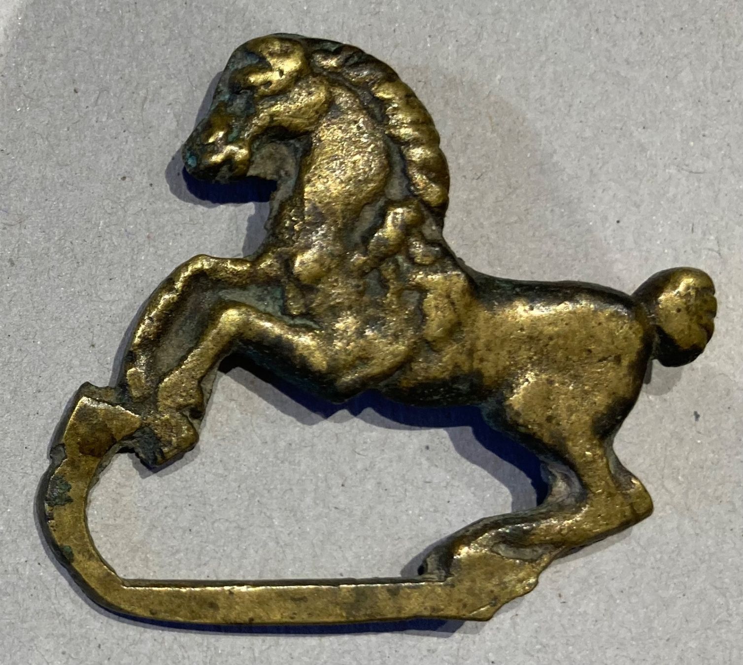 Spille & Fermagli: Pferd Messing zum Anstecken – Usato da Muttenz venduto da Golden_Times