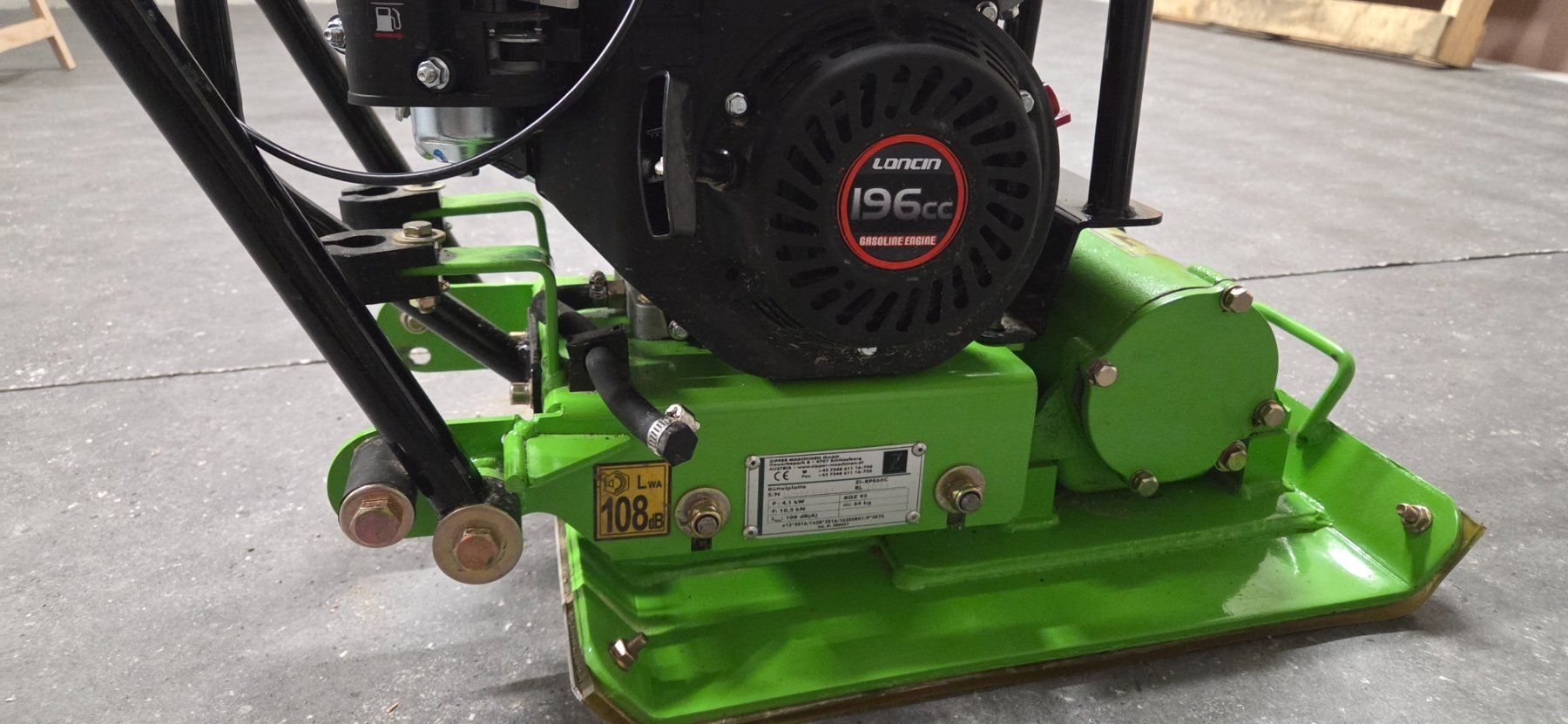 Toutes les machines: Rüttelplatte Zipper – D'occasion à Sattel par vet_2n86 1