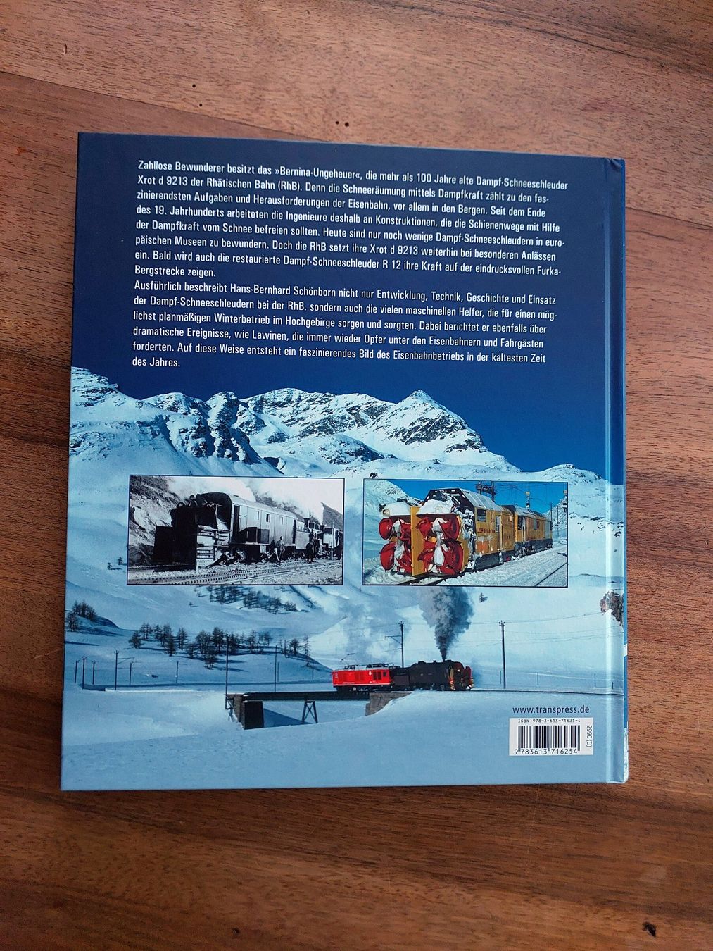 Libri: Die Dampf-Schneeschleudern der RhB - Trans Press – Usato da Schönenwerd venduto da Steidi 9