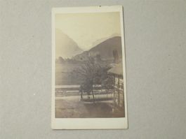 Jungfrau in Interlaken Photo CDV 1870
