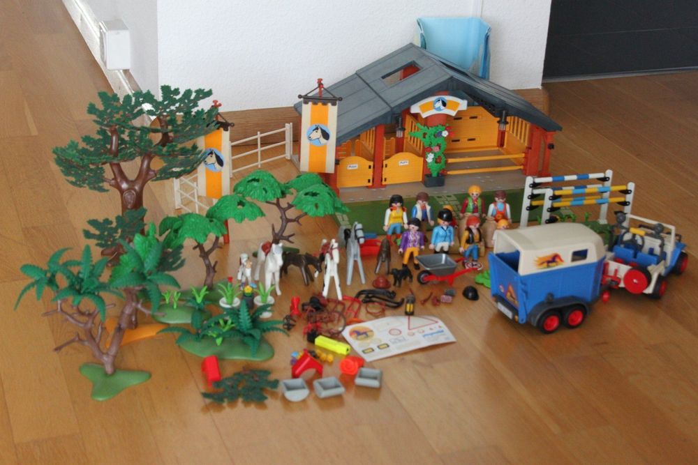 Alter Playmobil Reiterhof (3120) | Kaufen auf Ricardo