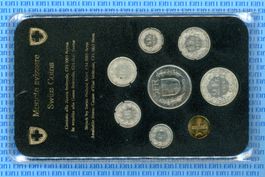 CHF-Münzsatz 1978 (schwarz) stgl Jahrgangssatz