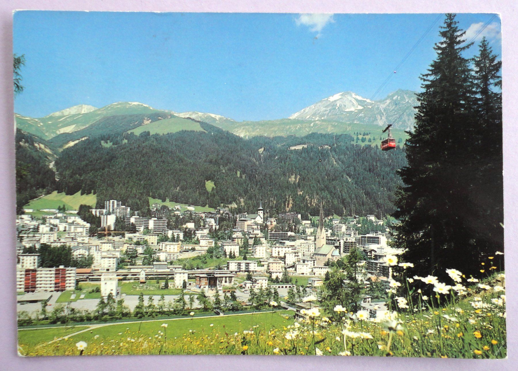 Cartoline postali: Davos-Platz 1540 m – Difettoso da Fétigny venduto da Billy2miny