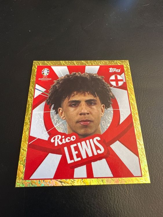 Topps ENG PTW GOLD Rico Lewis (Neu (gemäss Beschreibung)) in ...