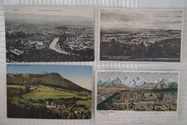 Gurten bei Bern,  Hausberg der Berner  vier Ansichtskarten