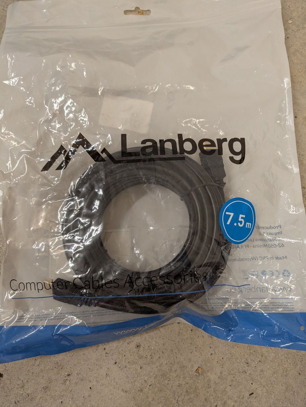 Cavi: HDMI Kabel 7.5m neu – Usato da Schlieren venduto da st.eve